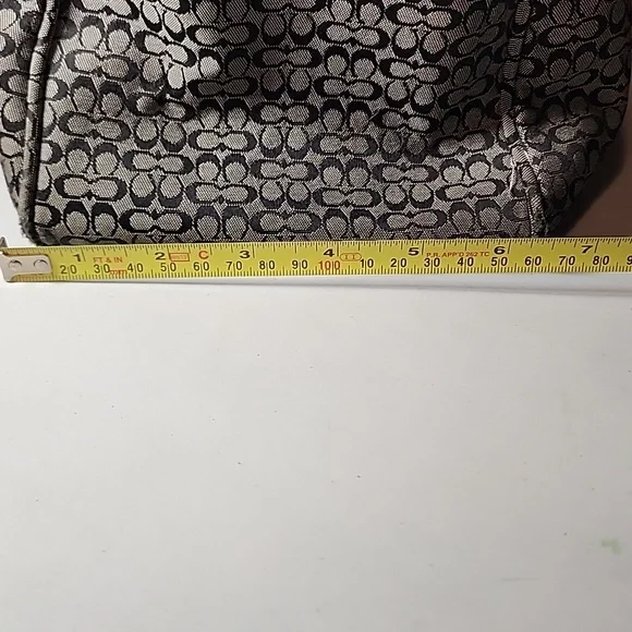 Coach Monogram Black Tote - Picture 5 of 12